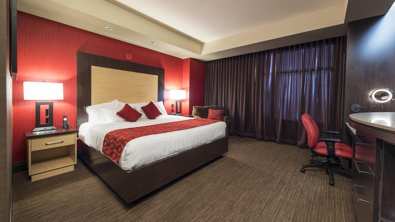 Cherokee Casino Hotel Roland Buitenkant foto